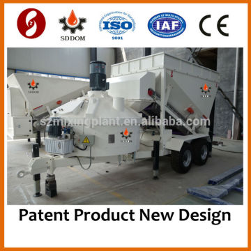 Novos produtos de patentes com certificado CE MB1800 planta de processamento de concreto móvel